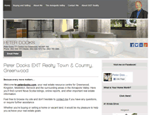 Tablet Screenshot of peterdooks.com